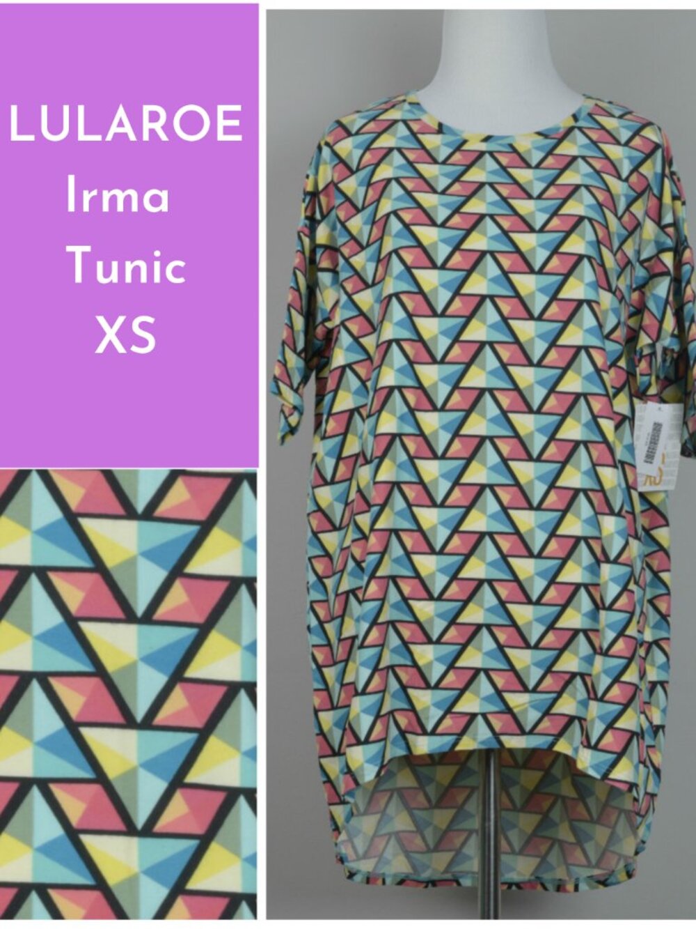 NWT XS Butter Soft Geo Irma